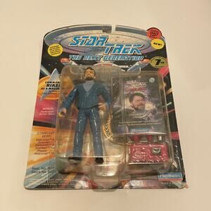 1994 Star Trek The Next Generation Commander Riker As A Malcorian Action Figure